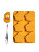 ZZZ_Merry Christmas Molde Para Horno 2 Piezas Sweet Cake Naranja