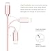 Lightning USB Cable 3ft 1.2m Extra Long Cord Charging for Iphone 6s 6s+ 6plus 6, 5s 5c 5,ipad Air Mini Min2, Ipad 4,ipod 5,ipod 7, Ios9. With Aluminum Connector, Braided Cable Rose Gold