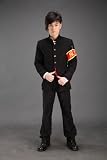 Japanese Anime Katekyo Hitman Reborn Cosplay Costume - Hibari Kyoya 1st Ver Set X-Large