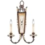 Livex 8822-64 Bristol Manor Wall Sconce Palacial Bronze with Gilded Accents