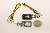Motorcycle Turn Signal Blinker Flasher LED Bike - Black - Honda CBR RR, Kawasaki ZXR Ninja, Suzuki GSXR, Yamaha R6 R1