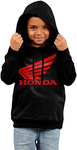 Xree Hoody Unisex Toddler Hooded Sweatshirt Honda Logo Hoodie Black