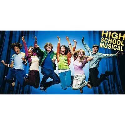 High School Musical Backdrop Banner