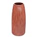 EXP Handcrafted Streaky Salmon Pink Terracotta Cylinder Vase