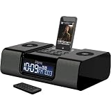 iHome IH9 Speaker System and Alarm Clock for iPod (Black)
