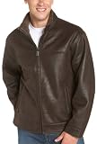 Weatherproof Men's Faux Leather Open Bottom Jacket