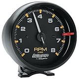 Autometer (2300) Autogauge Series Tachometers - (3 3/4) Black (8,000 RPM) Electric