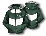New York Jets Womens 4-in-1 NFL Winter Jacket, Green with White