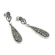 Marcasite Drop Dangling Earrings