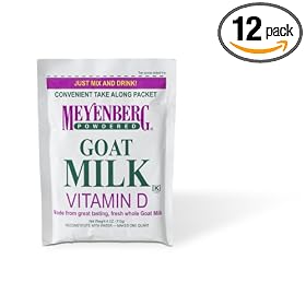 Meyenberg Powdered Goat Milk, 4-Ounce Pouches (Pack of 12)