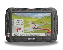 Becker Traffic Assist Z100 Crocodile Navigationssystem inkl. Motorradhalter
