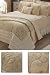 Volanta King Size Bedspread Set Including Two Shams
