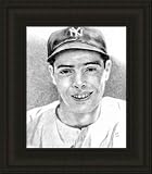 New York Yankees Framed Joe DiMaggio New York Yankees Lithograph MLB Baseball