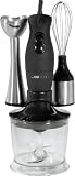 Produkt-Bild: Clatronic 261803 SMS 3190 3-in-1 Stabmixset inklusive Zubeh&ouml;r 200 Watt, inox