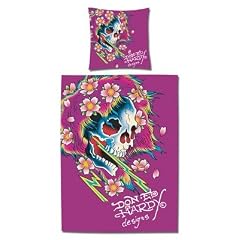 Ed Hardy 10316000 Bettw�sche Beautiful Ghost 135 x 200 cm, 100% Cotton