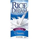 Imagine Rice Dream Drink, Vanilla, 32-Ounce Boxes (Pack of 12)