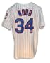 Autographed Kerry Wood Chicago Cubs Pinstripe Jersey Inscribed 20 K 5 6 98