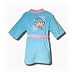 Little Monkey Fleece Robe for toddler Girls in Blue/Pink