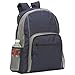 Maxam® Blue, Black and Gray School / Sports Backpack