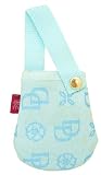 Washable Universal Mobile Cell Phones Accessory Leather like Case Pouch -- Blue from Eamee