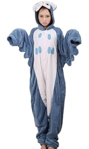 Qiyun Owl Animal Costume Kigurumi Sleepsuit Sleepwear Halloween Pajamas Adult