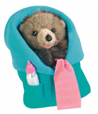 Childrens Toyshop  Toys : Sea Otter Baby Puppet (Wild Republic)