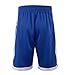 TopTie Two Tone Basketball Shorts For Men with Pockets, Pocket Training Shorts