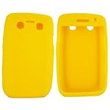 Blackberry Bold 9700 Silicone Case Rubber Skin Yellow