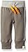 Burt's Bees Baby Baby Boys' Organic Cuff Jogger, Charcoal French Terry, 12 Months
