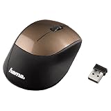Hama M2150 Optische Funkmaus schwarz/braun