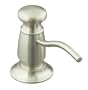 Kohler K-1894-C-BN Soap/Lotion Dispenser with Traditional Design, Clam Shell Packed, Vibrant Brushed Nickel