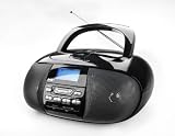 Produkt-Bild: Dual DAB 43 portable Boombox mit USB-Anschluss, SD-Card, CD-Player, MP3 und DAB(+)/FM-Radio