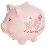 Baby Essentials Princess My First Piggy Bank PINK