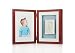 Pearhead Babyprints Desktop Frame, Mahogany