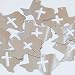 Sequin Texas Cross Cut Out 1.5