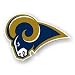 ST. LOUIS RAMS NFL 12 CAR MAGNET