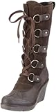 Bronx BX097-13795B2, Damen Stiefel, Grau (Ebony), EU 38