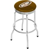 A&W Root Beer Single Foot Ring Barstool with Swivel by On The Edge