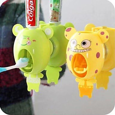 Cartoon Creative Plastic Automatic Toothpaste Squeezer(Assorted Color)