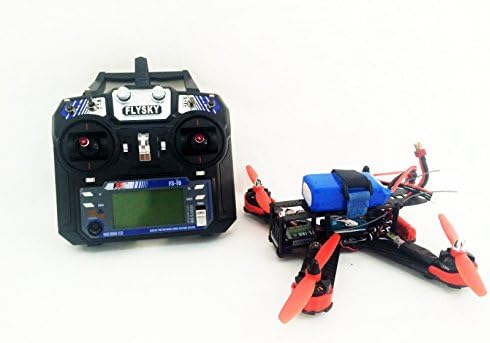 HobbyTree F210 FPV Racing Drone RC Quadcopter Racer with mini F3 Flight Controller + Flysky Remote control ( with receiver) Assembled