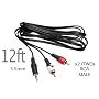 Premium 12ft Stereo Y-Adapter Audio Cable (3.5mm P&hellip by AVGEAR