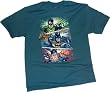 Action Frames - Green Lantern - Batman - Superman -- Justice League Youth T-Shirt