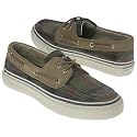 Men's Sperry Top - Sider&reg; Boat Shoes Brown / Green Plaid