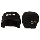 Mens Scotland Embroidered Lined Peaked Winter Hat