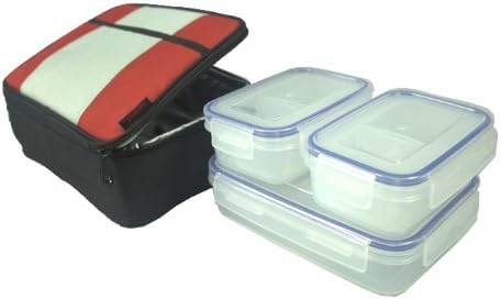 Lunch Case with StapTainers-red