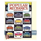 Classic Cars 500 Piece Puzzle Popular Mechanics Magazine Cover