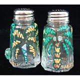 Review ASuperShop Home  / Party Palms Design - Hand Painted - Salt & Pepper Shakers, 2.5 oz., Set of 2