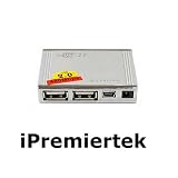 USB 2.0 4-Port HUB Self/Bus Powered w/2A AC Adapter