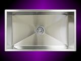 16 Gauge Undermount Single Bowl Kitchen Sink 31-1/4
