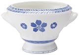 Villeroy & Boch Farmhouse Touch Relief Blue Flowers Soup/Cereal Bowls